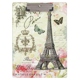 moderne eiffeltoren in frankrijk klembord