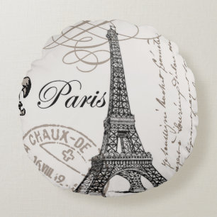 moderne  Eiffeltoren Rond Kussen