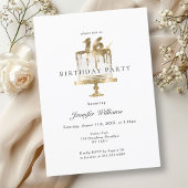 Moderne, élégant 16. invitation à l'anniversaire