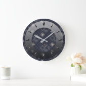 Moderne, élégant, abstrait, décoratif, horloge (Maison)