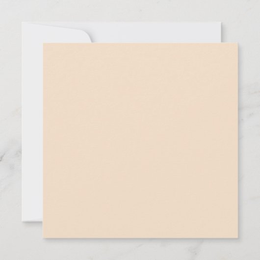 Moderne Elegant Beige White Flowers personaliseren Save The Date (Achterkant)