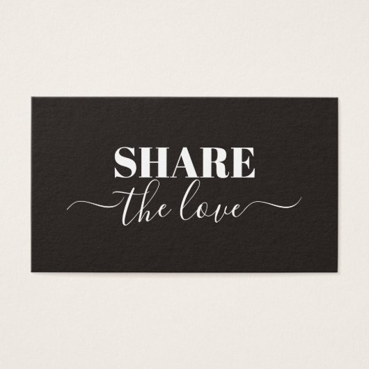 Moderne Elégant Black White Beauté Salon de référe (Devant)