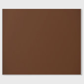 Moderne  elegant Brown Cadeaupapier (Vlak)