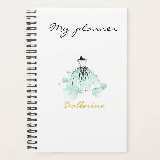 Moderne Elegant Chic Aquarelle Mode Bleu (Devant)