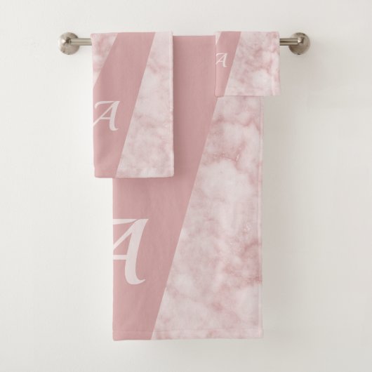 Moderne élégant chic monogramme initial tendance (En situation)