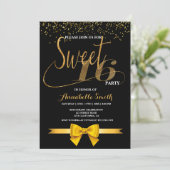 Moderne élégant doux 16 invitation (Debout devant)