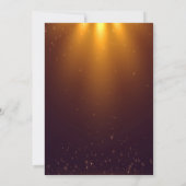 Moderne élégant doux 16 invitation (Dos)