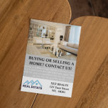 Moderne Elegant Immobilier Agent Immo Photo<br><div class="desc">Outil de marketing moderne et minimal pour tous les courtiers et agents immobiliers. Le texte et les images peuvent être personnalisés. Ajoutez vos coordonnées et le logo de votre entreprise et achetez cette carte de courtier immobilier unique. Vous pouvez également ajouter un code qr et une photo.</div>