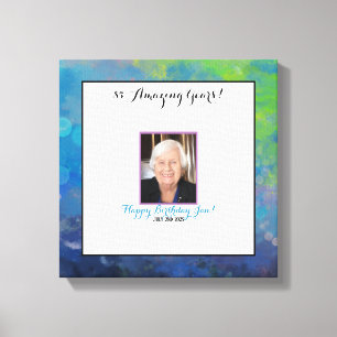 Moderne elegant met het canvas van je foto-gastenb afdruk