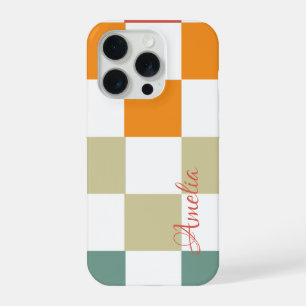 Moderne Élégant Monogramme Ligne Rétro