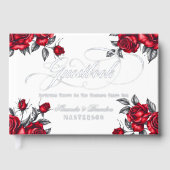 Moderne Elégant Rose Mariage Floral (Recto)