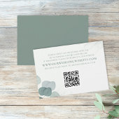 Moderne Elégant Rustique Eucalyptus Verdure RSVP