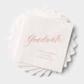 Moderne Élégant Script Diplômé Simple Graduation (Insitu (empilé))