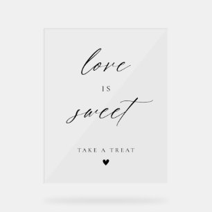 Moderne Élégant Script L'amour est des faveurs dou