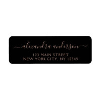 Moderne Elegant Script Typography Wedding Event