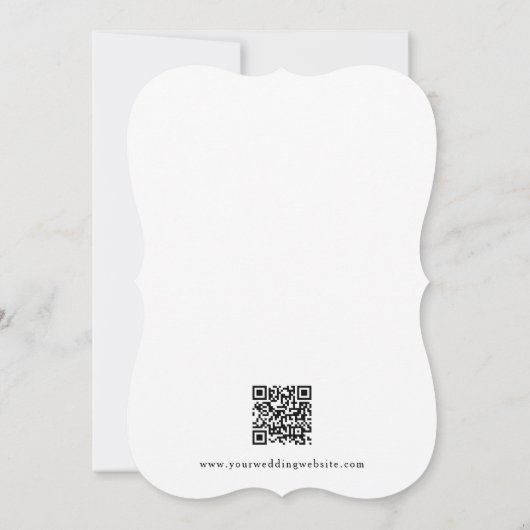 Moderne Élégant Simple Modèle Noir Et Blanc (Dos)