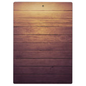 Moderne Elegant Tree  Wood Yoga Instructor Klembord (Achterkant)