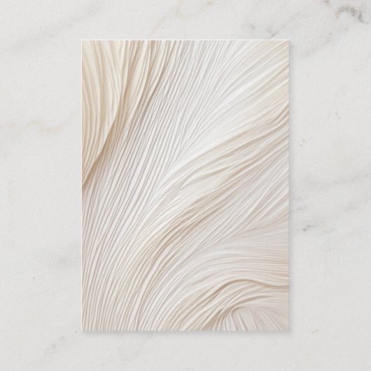 Moderne Elegant Wave Discount Card Kortingskaartje (Achterkant)