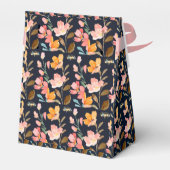 Moderne Elegante Aquarel  Bedankdoosjes (Achterkant)