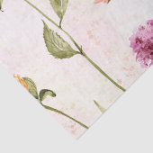 Moderne elegante bloementuin tissuepapier (Detail)