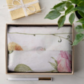 Moderne elegante bloementuin tissuepapier (Geschenk)