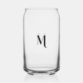 Moderne Élégante Calligraphie Script Chic Monogram (Verso)