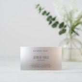 Moderne, elegante design Professional Glamour Visitekaartje (Staand voorkant)