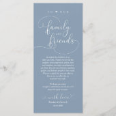 Moderne Elegante Dinner Place Instelling Dank u Ka Programma (Voorkant)