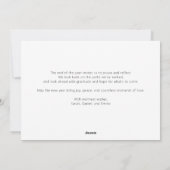 Moderne Elegante Drie Foto Collage Kerstmis Feestdagenkaart (Achterkant)