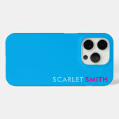 Moderne elegante eenvoudige minimalist Case-Mate iPhone case (Achterkant (horizontaal))