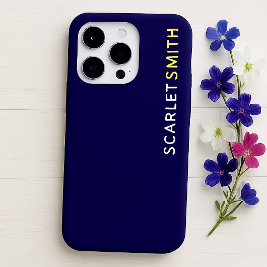 Moderne elegante eenvoudige minimalist Case-Mate iPhone case