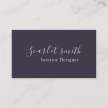 Moderne elegante eenvoudige minimalist