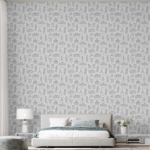 Moderne elegante Europese monumenten Wallpaper Behang