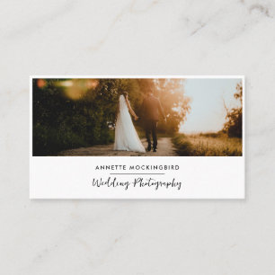 Moderne Elegante Fotografie Huwelijksfotografie Visitekaartje