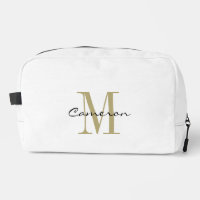 Moderne Elegante Gouden Monogram Gepersonaliseerd