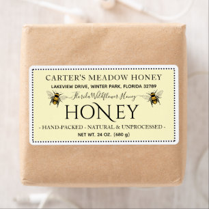 Moderne Elegante Houten Douane Verzendlabels Etiket