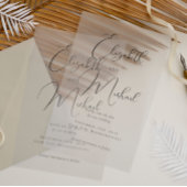 Moderne Elegante Kalligrafie Bruiloft Printable Save The Date