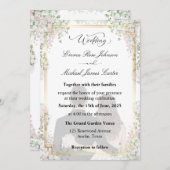 Moderne elegante minimalistische bruiloft | Script Kaart (Voorkant / Achterkant)