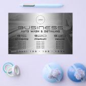 Moderne elegante motorfiets flyer (Enkel)