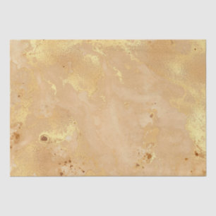 Moderne Elegante Nep Goud Aquarel Marmer Patroon Tissuepapier