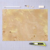 Moderne Elegante Nep Gouden Waterverf Marmer Patro Tissuepapier (Craft)