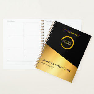 Moderne elegante professionele ontwerper voor zwar planner