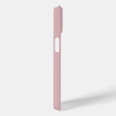 Moderne Elegante Roze Witte Monogram Initiaal Case-Mate iPhone Case (Achterkant / Rechts)
