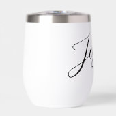 Moderne elegante script gepersonaliseerde naam (Voorkant)