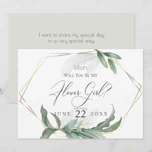 Moderne, elegante tropische bladeren zijn mijn Blo Kaart