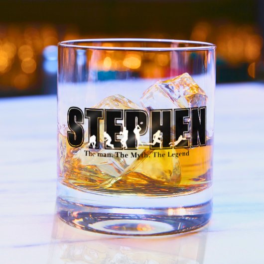 Moderne Elegante Unieke Voetbal Sporten  Whisky Glas