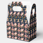 Moderne elegante Waterverf Bedankdoosjes (Geopend)