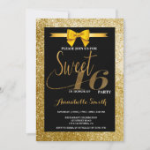 Moderne elegante zoete uitnodiging 16 (Voorkant)