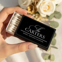 Moderne Elegante Zwarte Trouwcadeaus