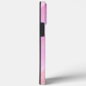 Moderne Eligante Retro Lijn Monogram Case-Mate iPhone Case (Achterkant / Rechts)